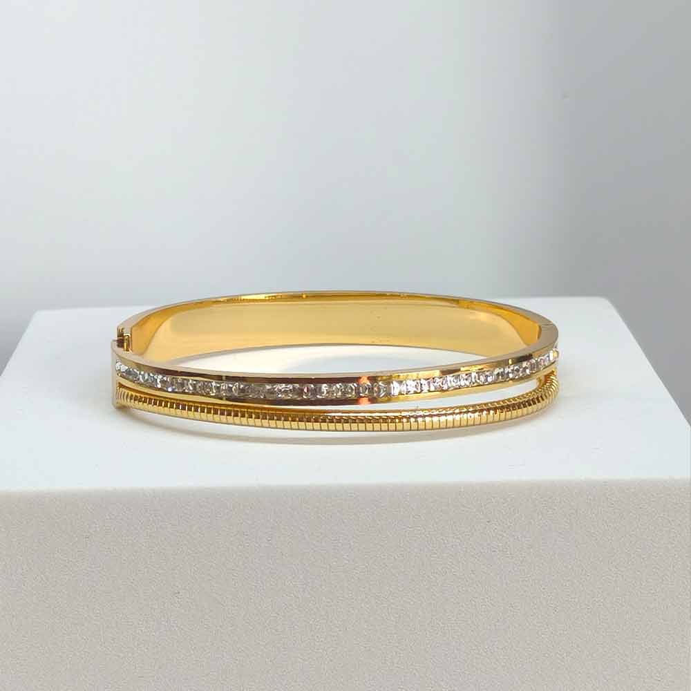 Diamond Line Bracelet - Image 2